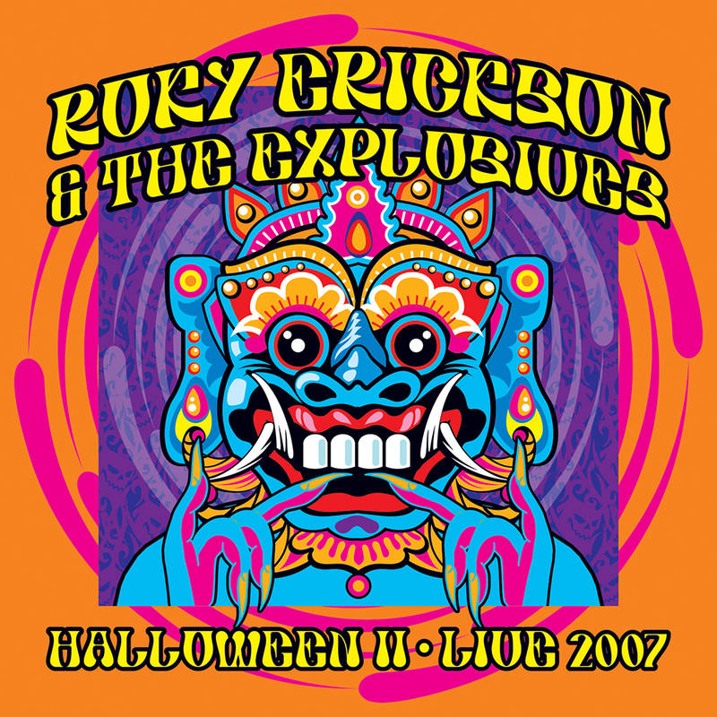 Erickson, Roky & The Explosives/Halloween II - Live 2007 (Coloured Vinyl 2LP+DVD) [LP]
