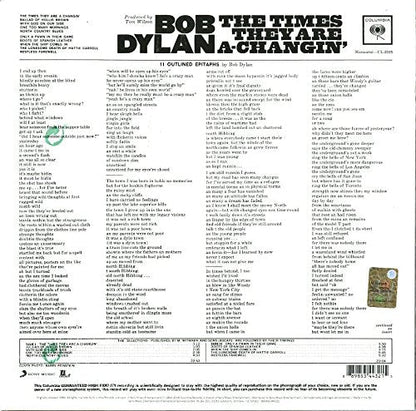 Dylan, Bob/The Times They Are A Changin' [LP]