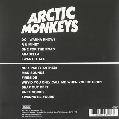 Arctic Monkeys/AM [CD]