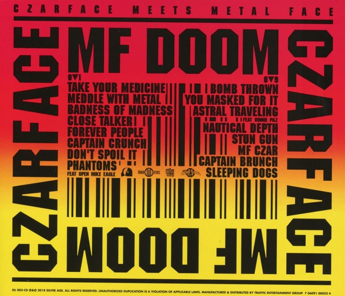 Czarface & MF Doom/Czarface Meets Metal Face [CD]