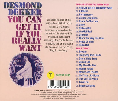 Dekker, Desmond/You Can Get It If You Really Want [CD]