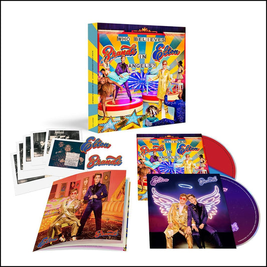 John, Elton & Carlile, Brandi/Who Believes In Angels? (CD/DVD) [CD]