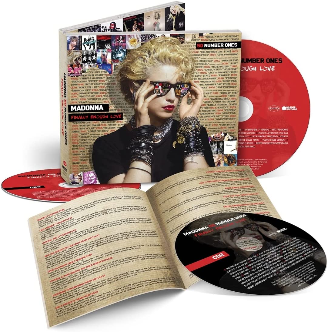 Madonna/Finally Enough Love: 50 Number Ones [CD]