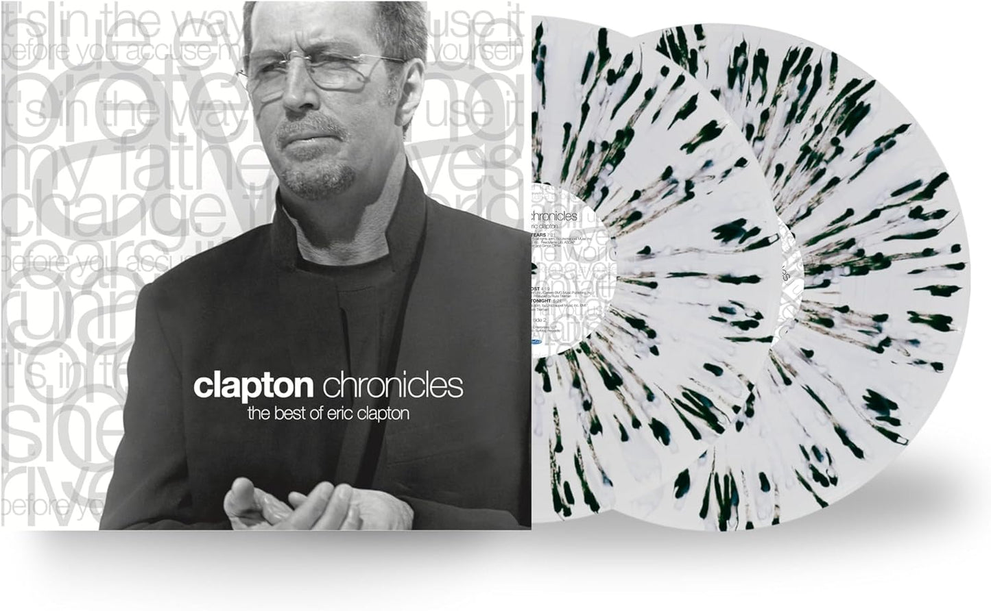 Clapton, Eric/Clapton Chronicles: The Best Of (Black & White Splatter Vinyl) [LP]