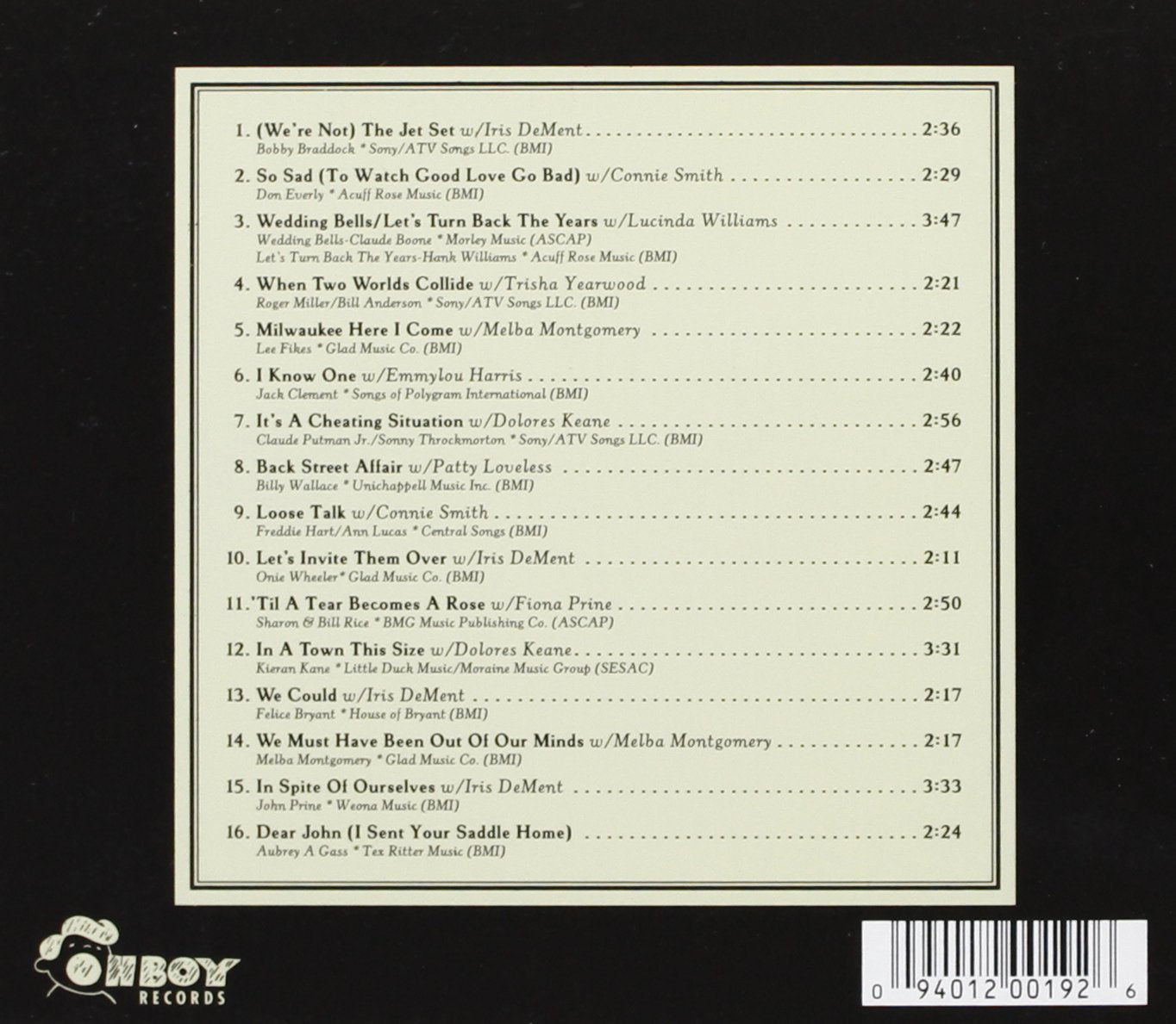 Prine, John/In Spite of Ourselves [CD]