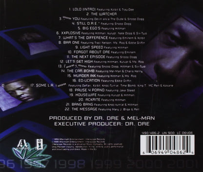 Dr. Dre/Chronic 2001 [CD]