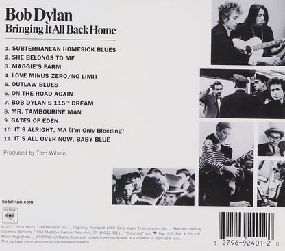 Dylan, Bob/Bringing It All Back Home [CD]