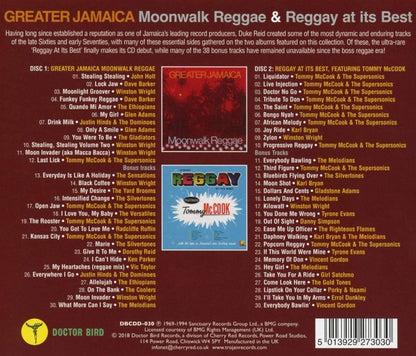 Greater Jamaica/Moonwalk Reggae & Raggay At It's Best [CD]