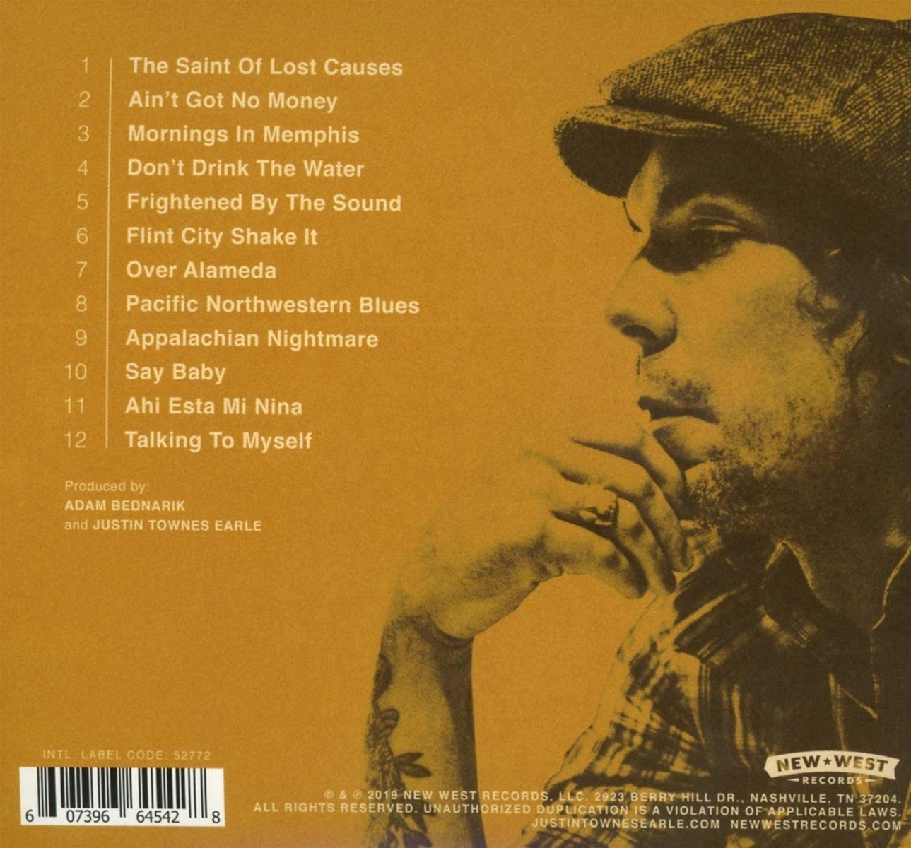 Earle, Justin Townes/The Saint of Lost Causes [CD]