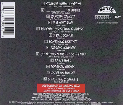 N.W.A./Straight Outta Compton [CD]