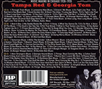 Tampa Red & Georgia Tom/Music Making In Chicago 1928 - 1935 4CD [CD]