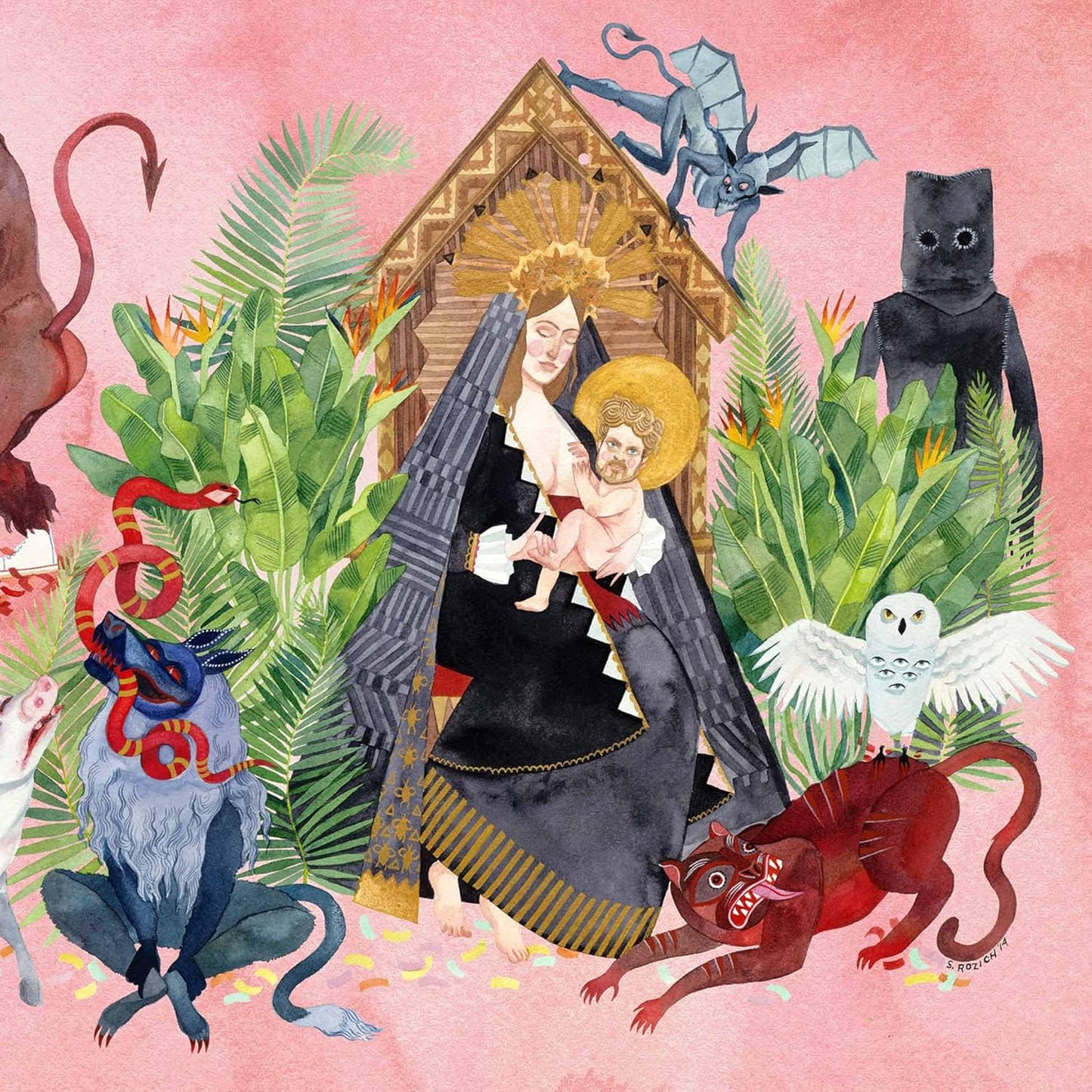 Father John Misty/I Love You, Honeybear (Canadian Exclusive Coke Bottle Clear Vinyl) [LP]