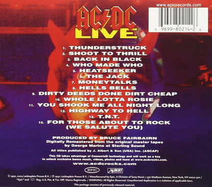 AC/DC/Live [CD]
