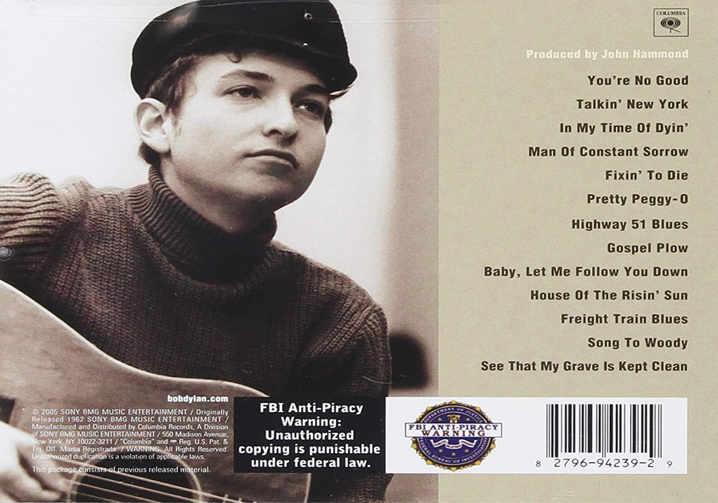 Dylan, Bob/Bob Dylan [CD]