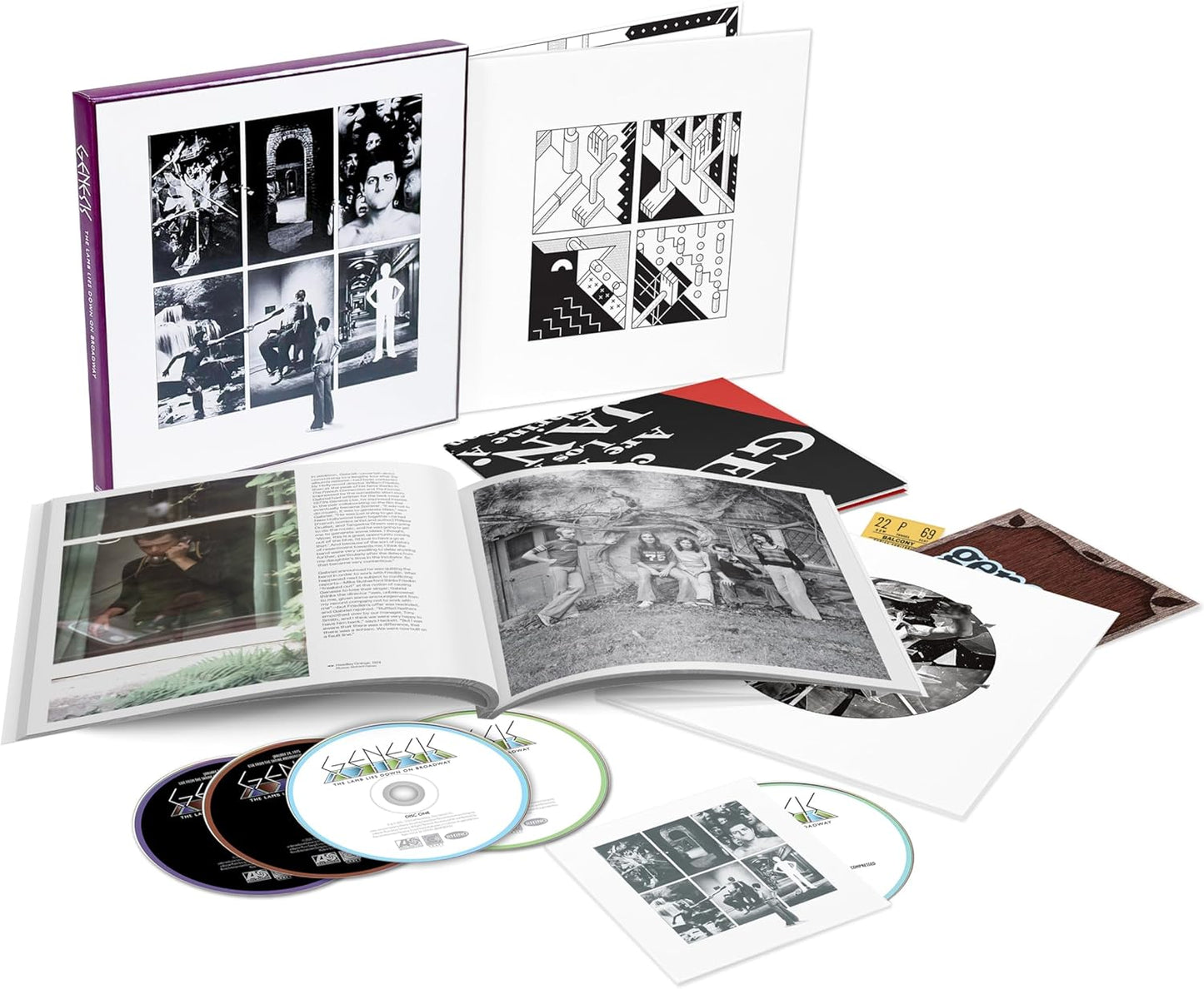 Genesis/The Lamb Lies Down On Broadway (50th Ann. Super Deluxe 4CD/BluRay) [CD]