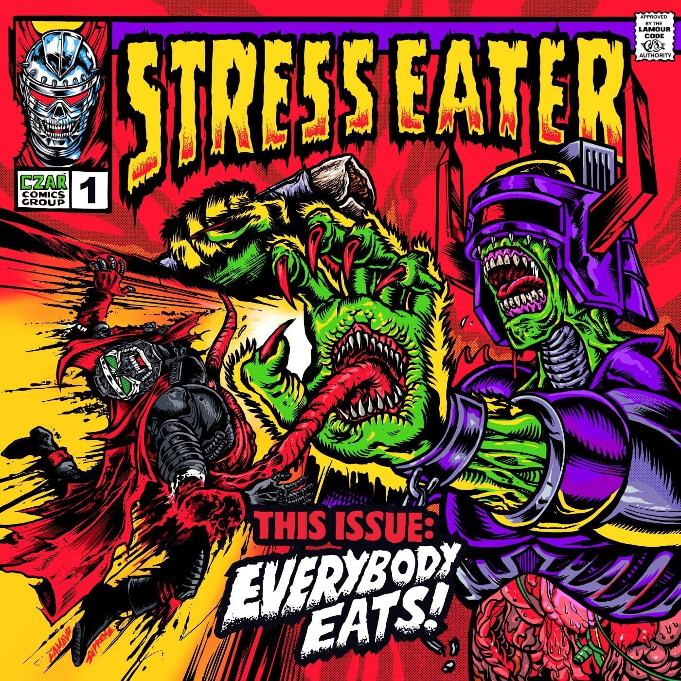 Stress Eater (Czarface & Kool Keith)/Everybody Eats! [Cassette]