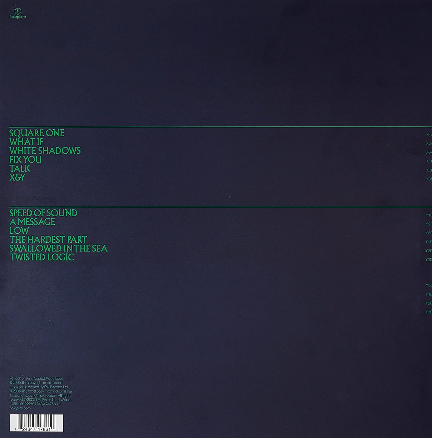 Coldplay/X&Y [LP]