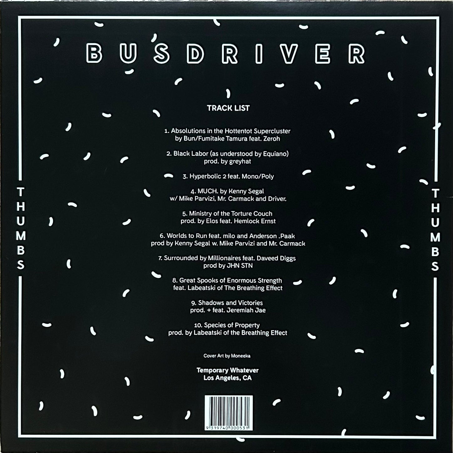 [Used LP] Busdriver / Thumbs