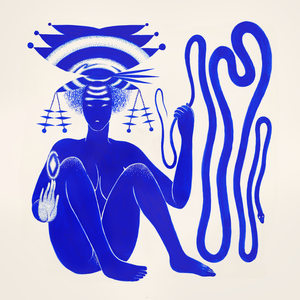 Hiatus Kaiyote/Love Heart Cheat Code (Indie Exclusive Blue & White Marbled Vinyl) [LP]
