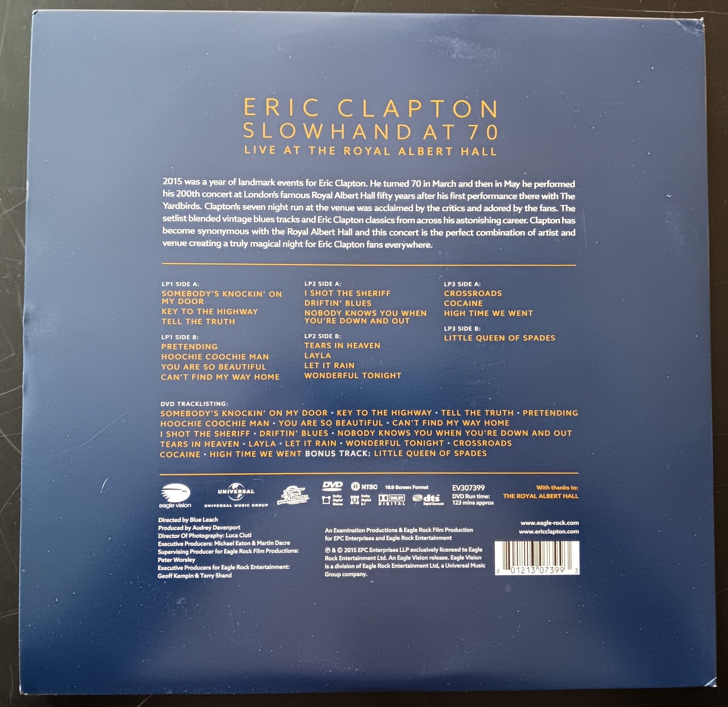 [Used LP] Clapton, Eric / Slowhand At 70: Live At The Royal Albert Hall